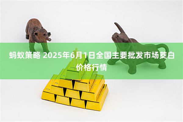 蚂蚁策略 2025年6月1日全国主要批发市场茭白价格行情